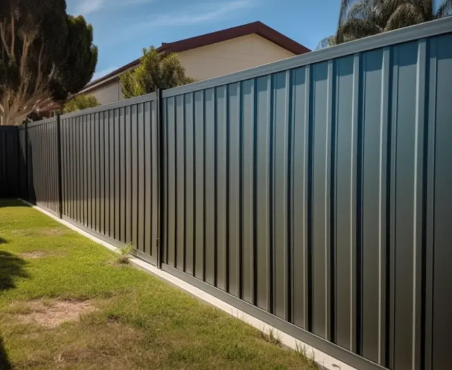 Durable Colorbond fence installed in Rockhampton