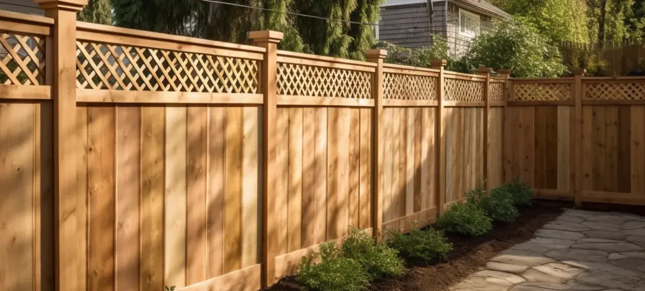 Beautiful timber fence securing a property in Rockhampton