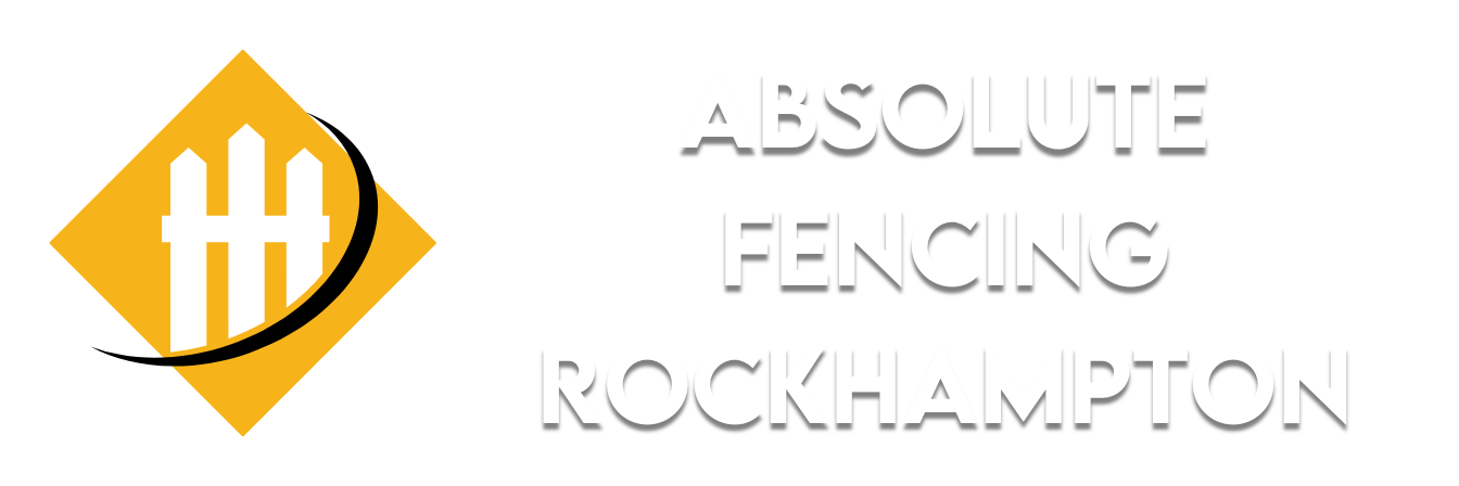 A long logo for Absolute Fencing Rockhampton